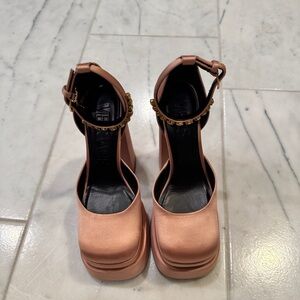 Versace
Medusa Aevitas cloth heels